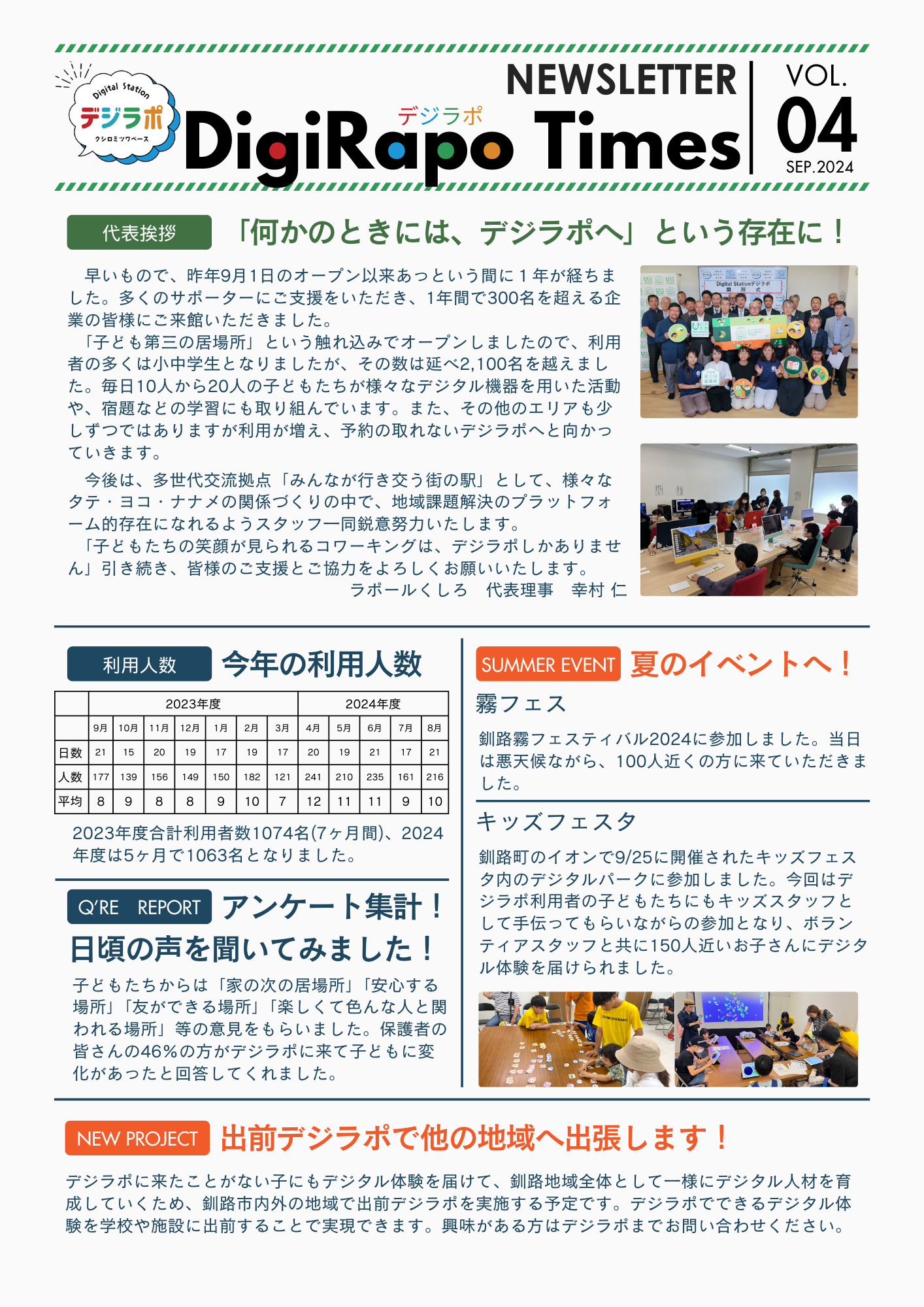 【Digirapo Times vol.4 を発行しました！】
